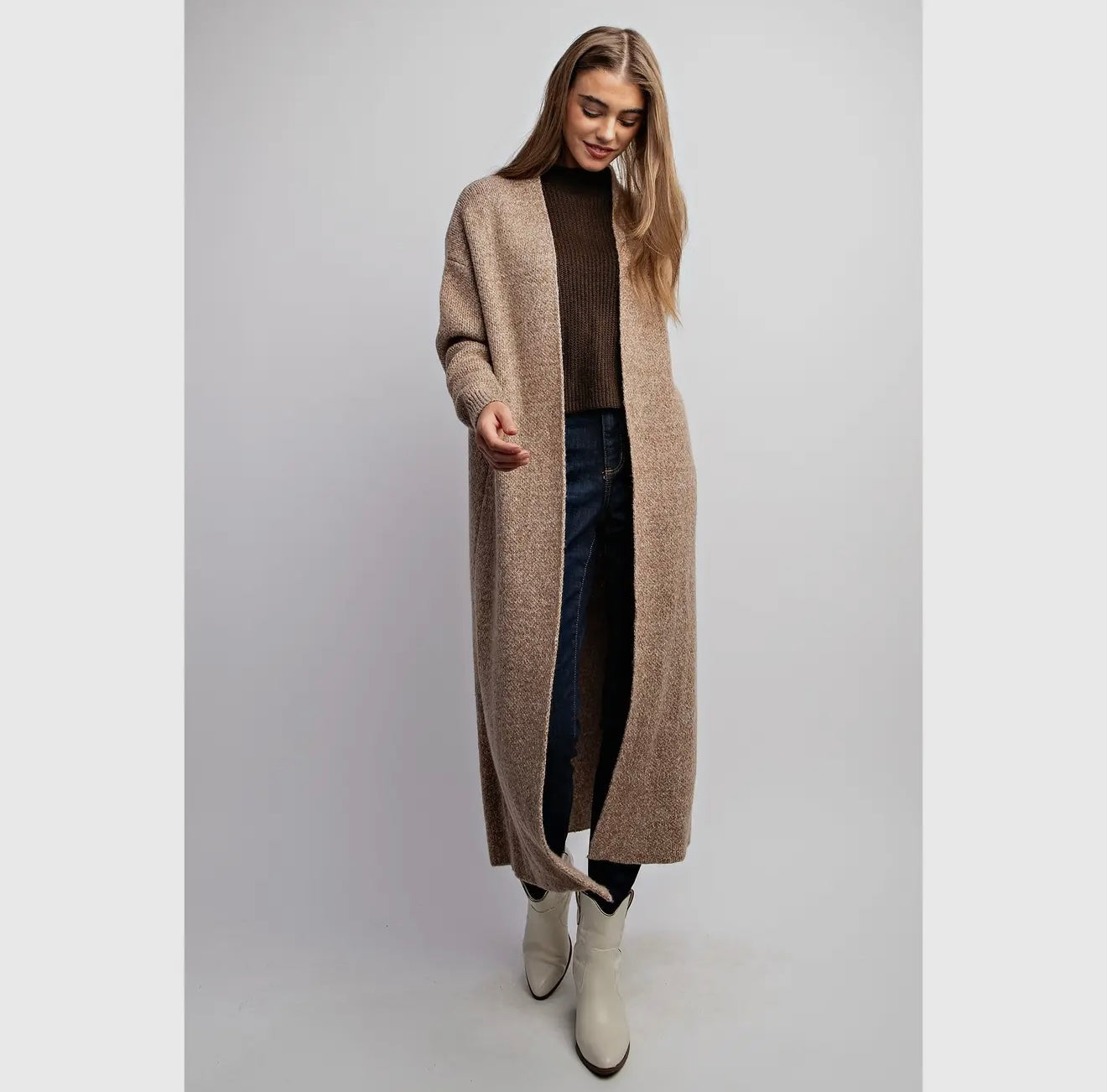 Long Cozy Sweater Coat