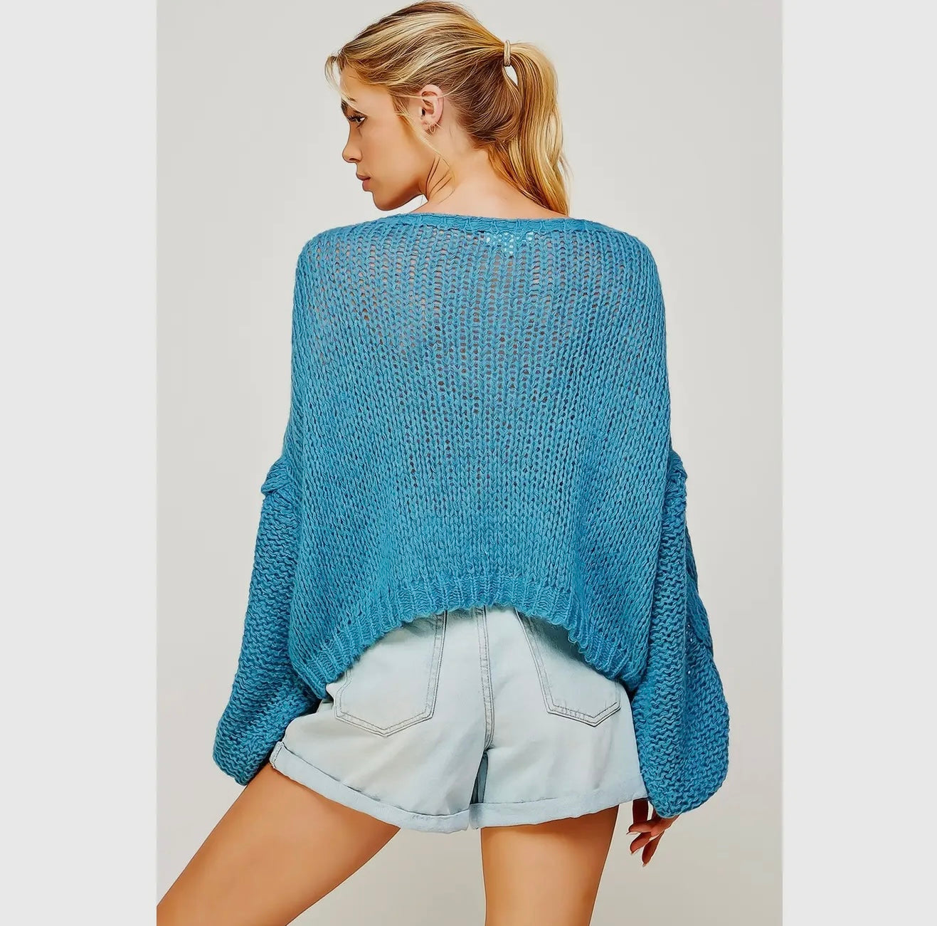 Chunky Cable Knit Sweater