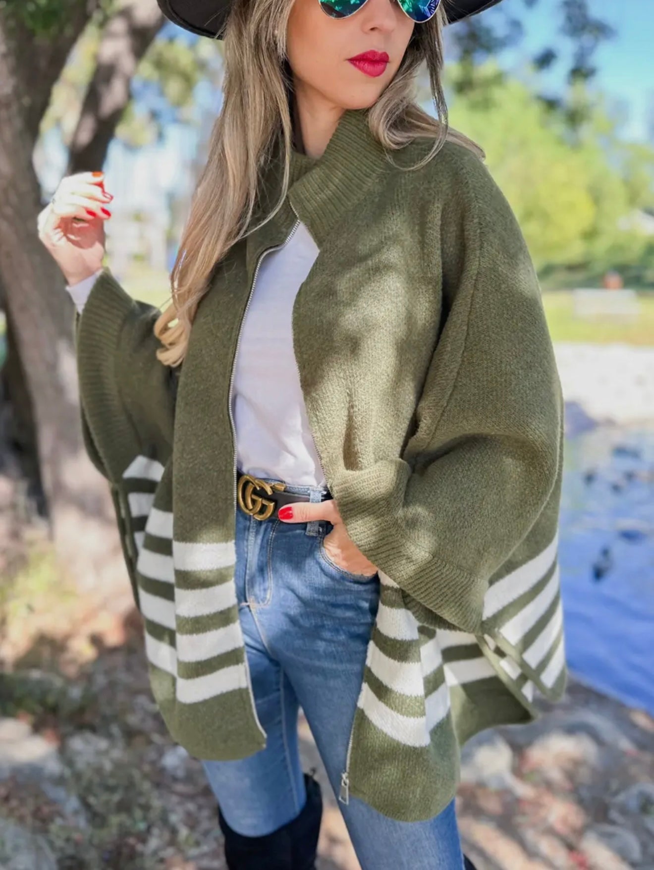 Zip Up Cardigan