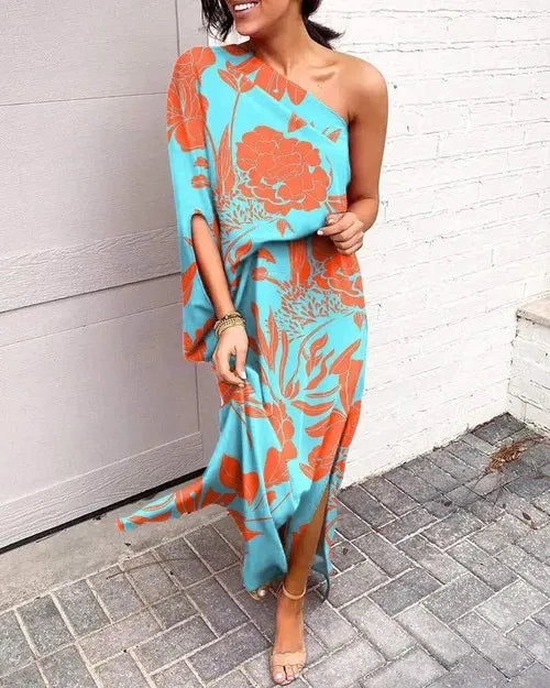 Floral Print Midi Dress