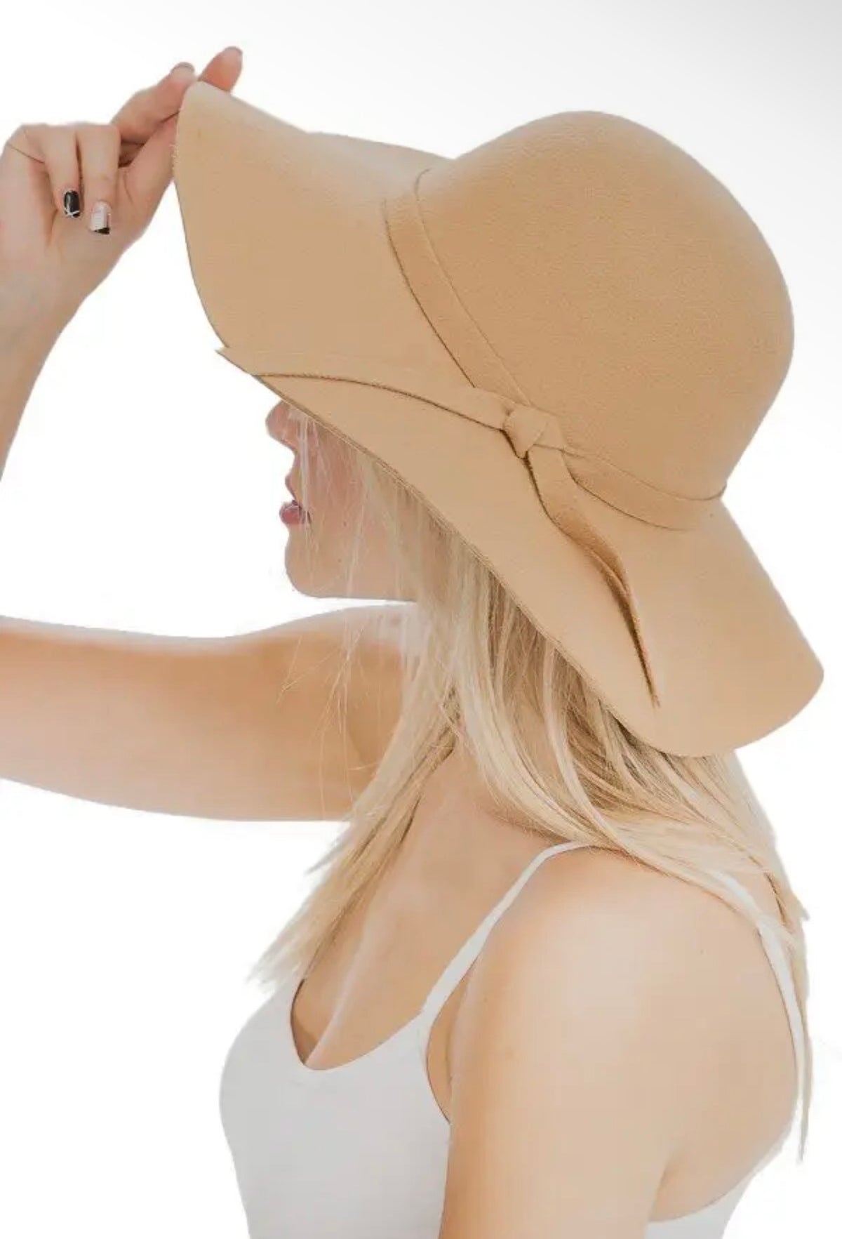 Floppy Wide Brim Felt Hat