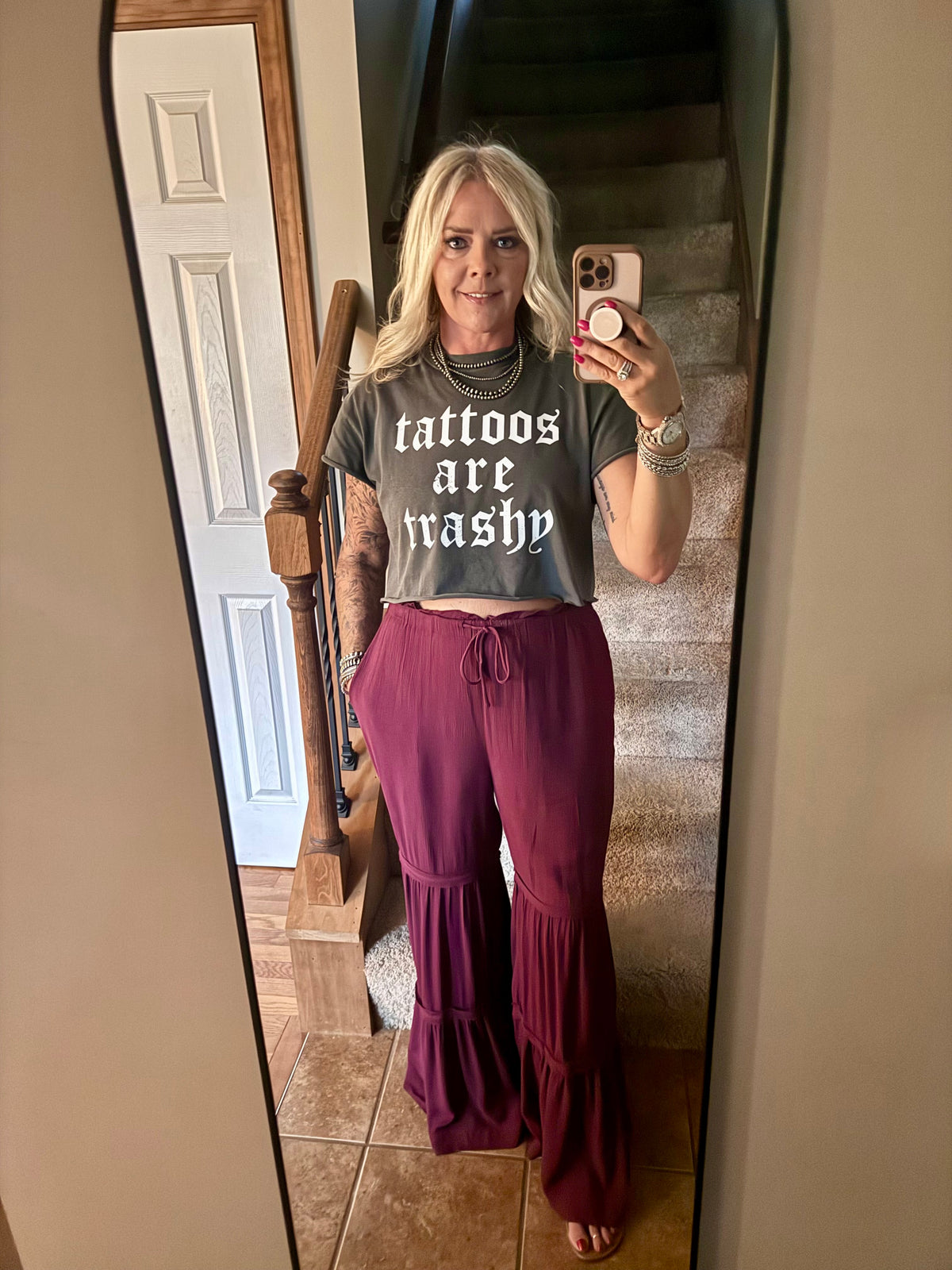 Tattoos are Trashy Graphic Tee