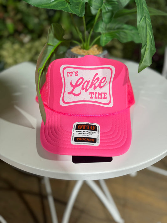 It’s Lake Time Trucker Hat