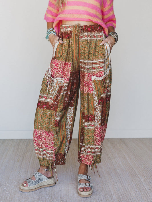 Patchwork  Pants
