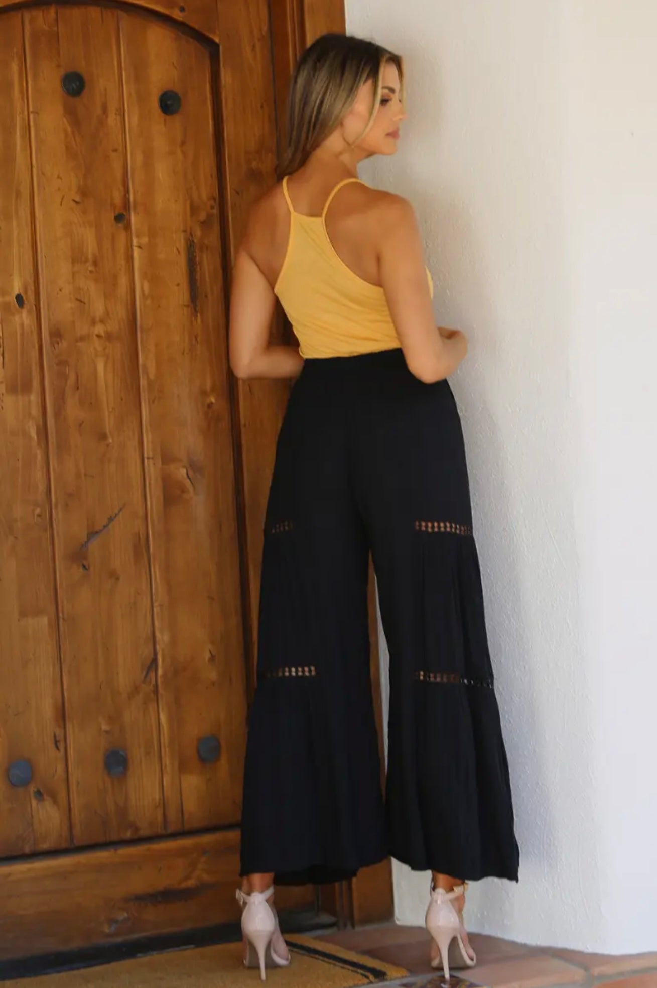 Wide Leg Boho Pants