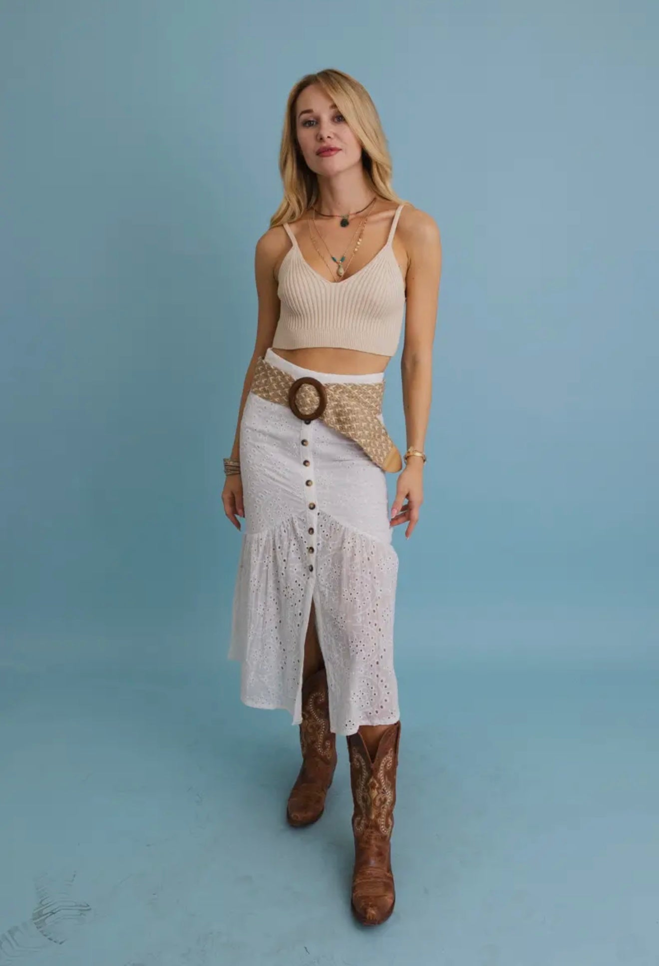 Wide Jute Belt