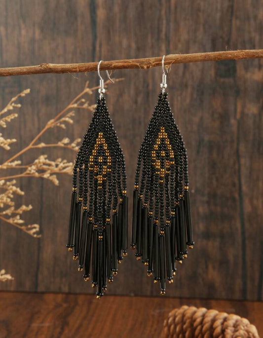 Beaded Dangle Earrings