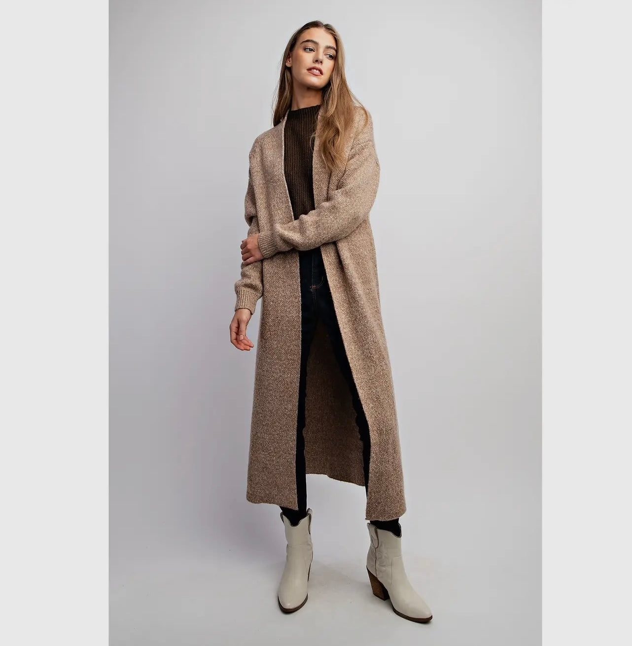 Long Cozy Sweater Coat