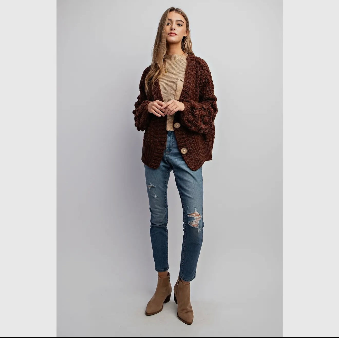 Chunky Knit Cardigan