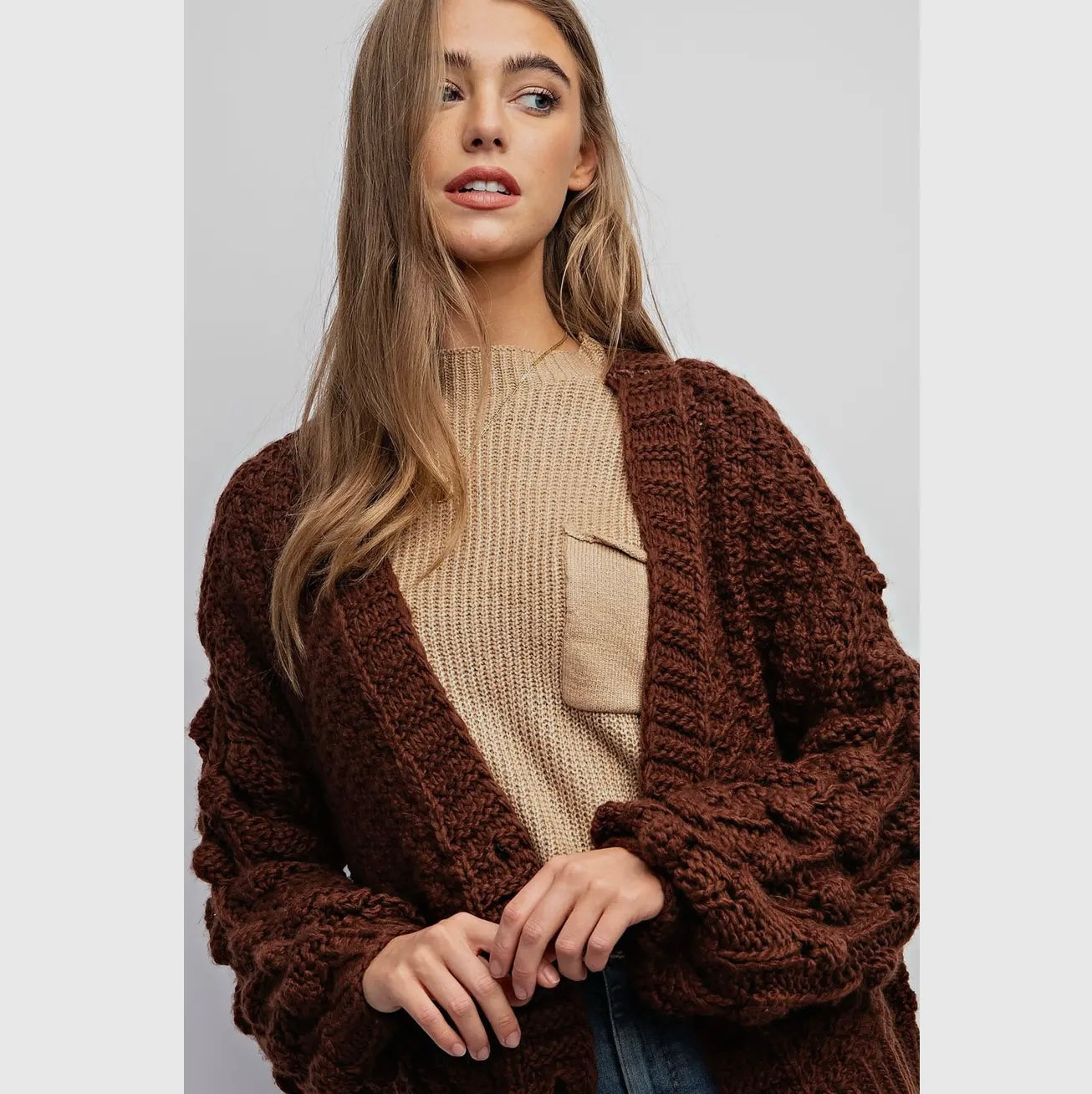 Chunky Knit Cardigan