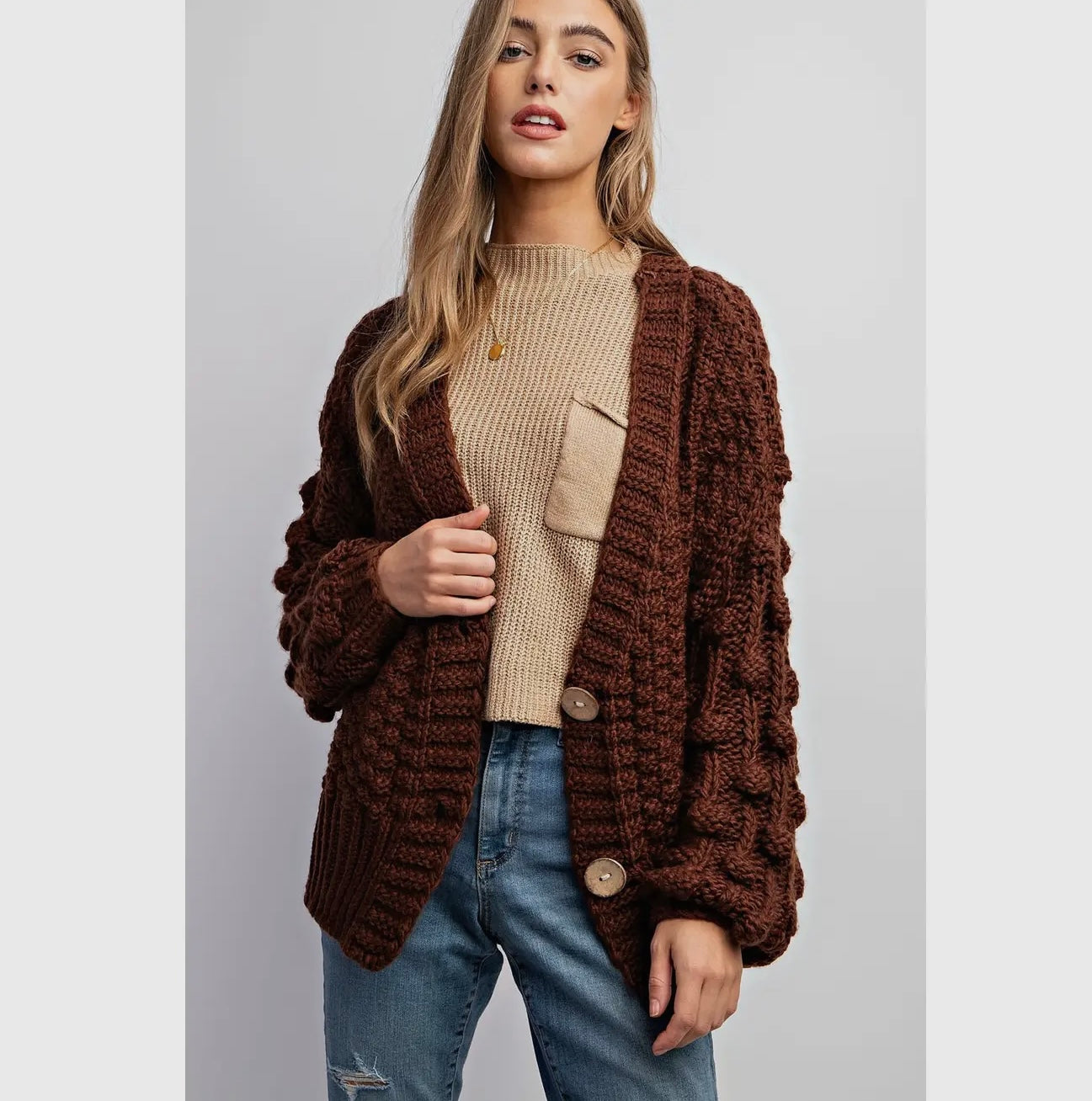 Chunky Knit Cardigan