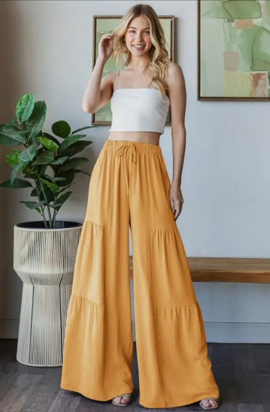 Boho Wide Leg Pants