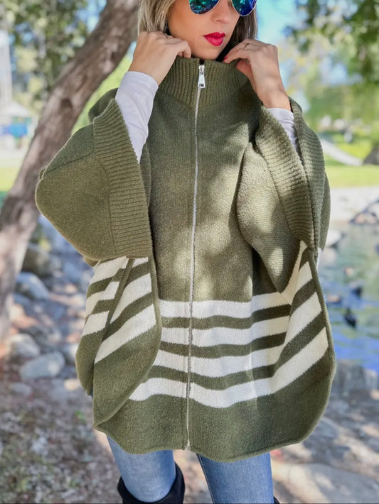 Zip Up Cardigan