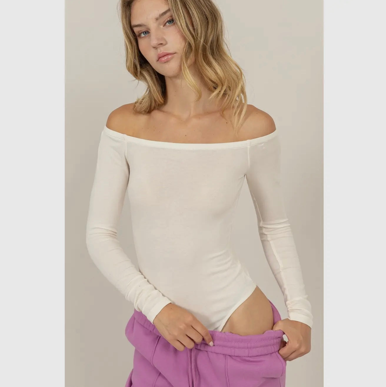 Off the Shoulder Bodysuit