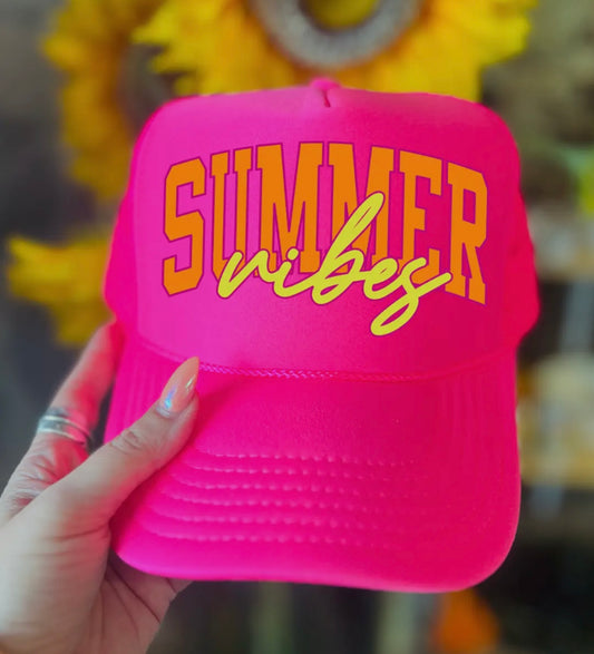 Summer Vibes Trucker Hat