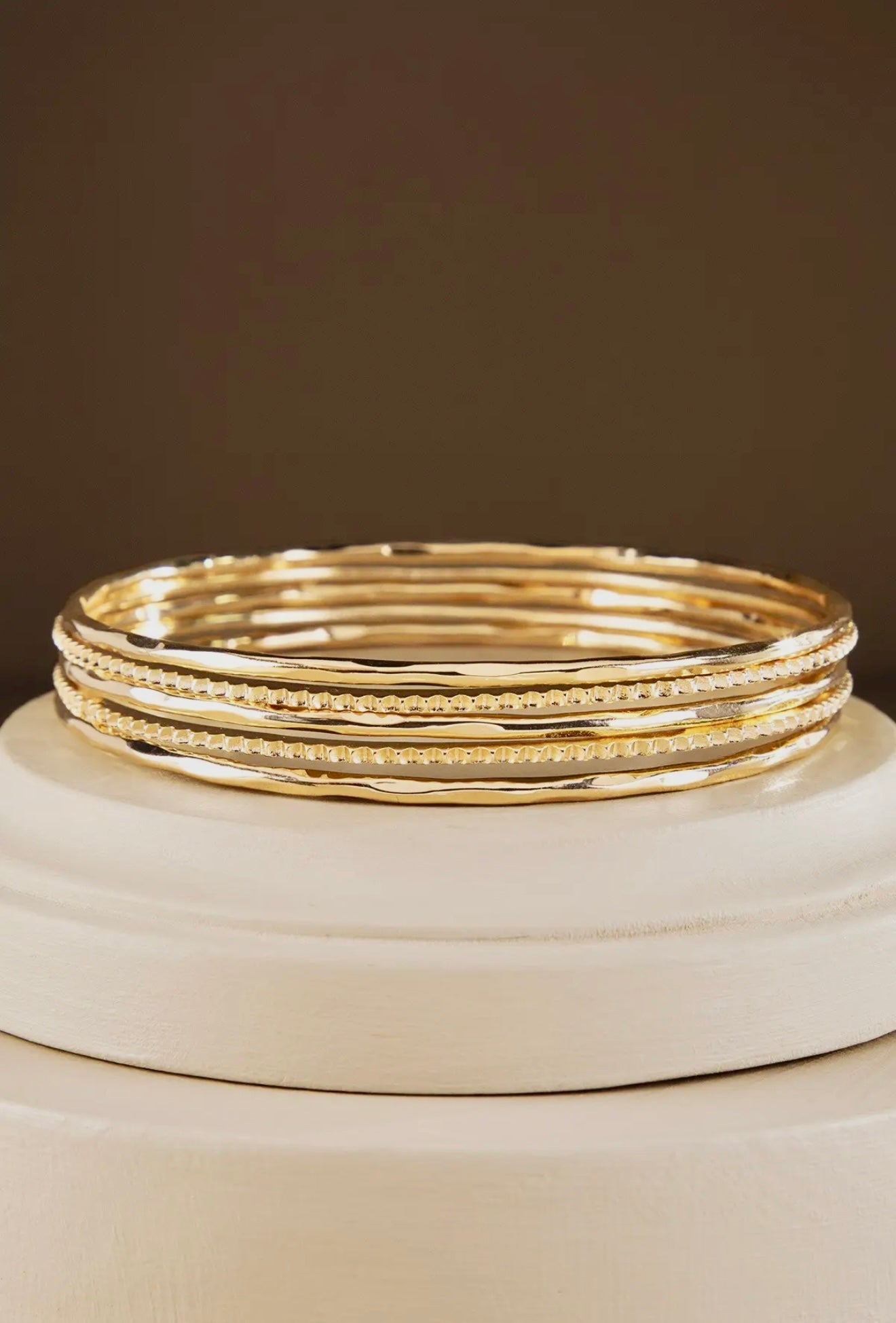 5 Set Metal Bangle Bracelet