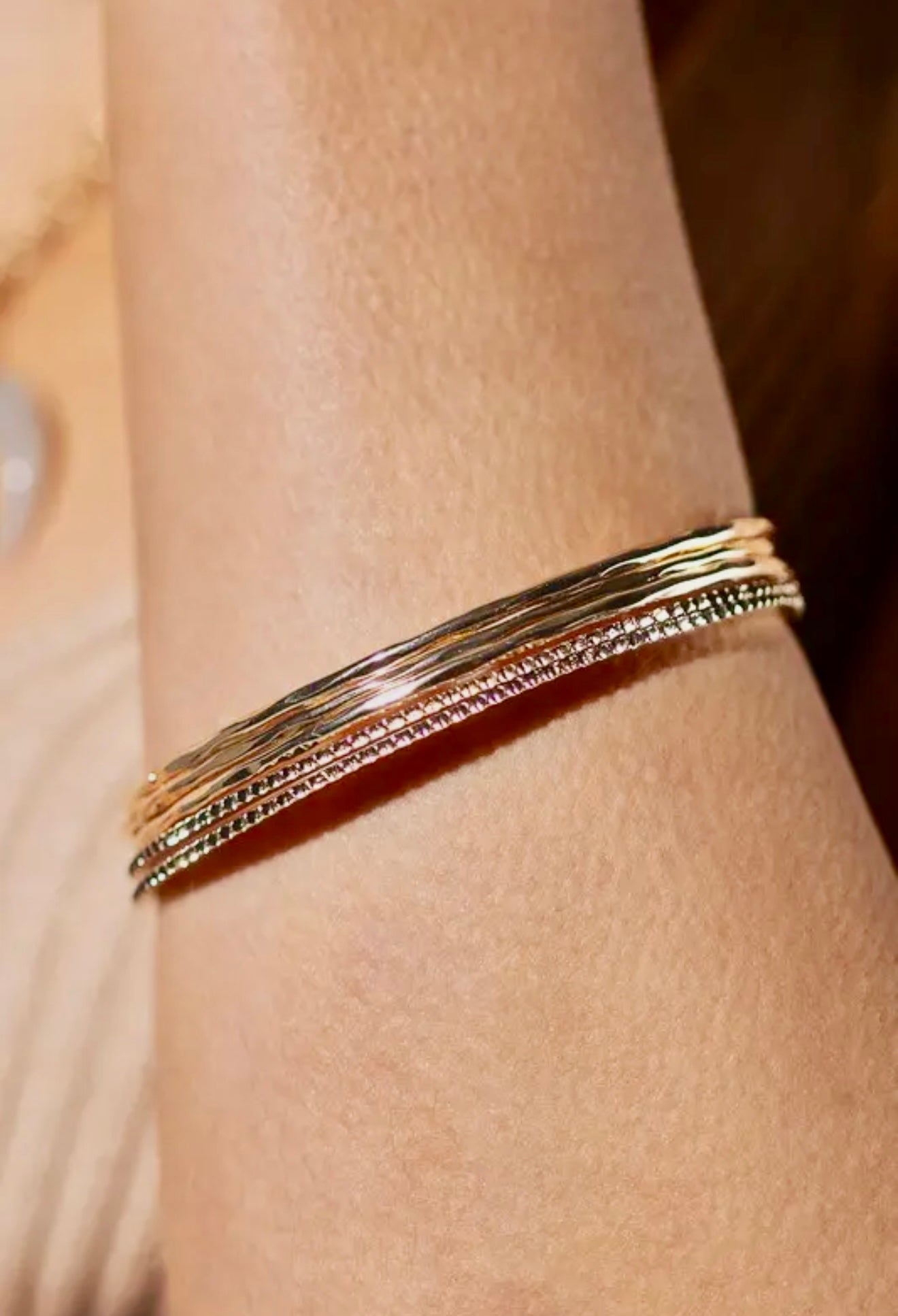 5 Set Metal Bangle Bracelet
