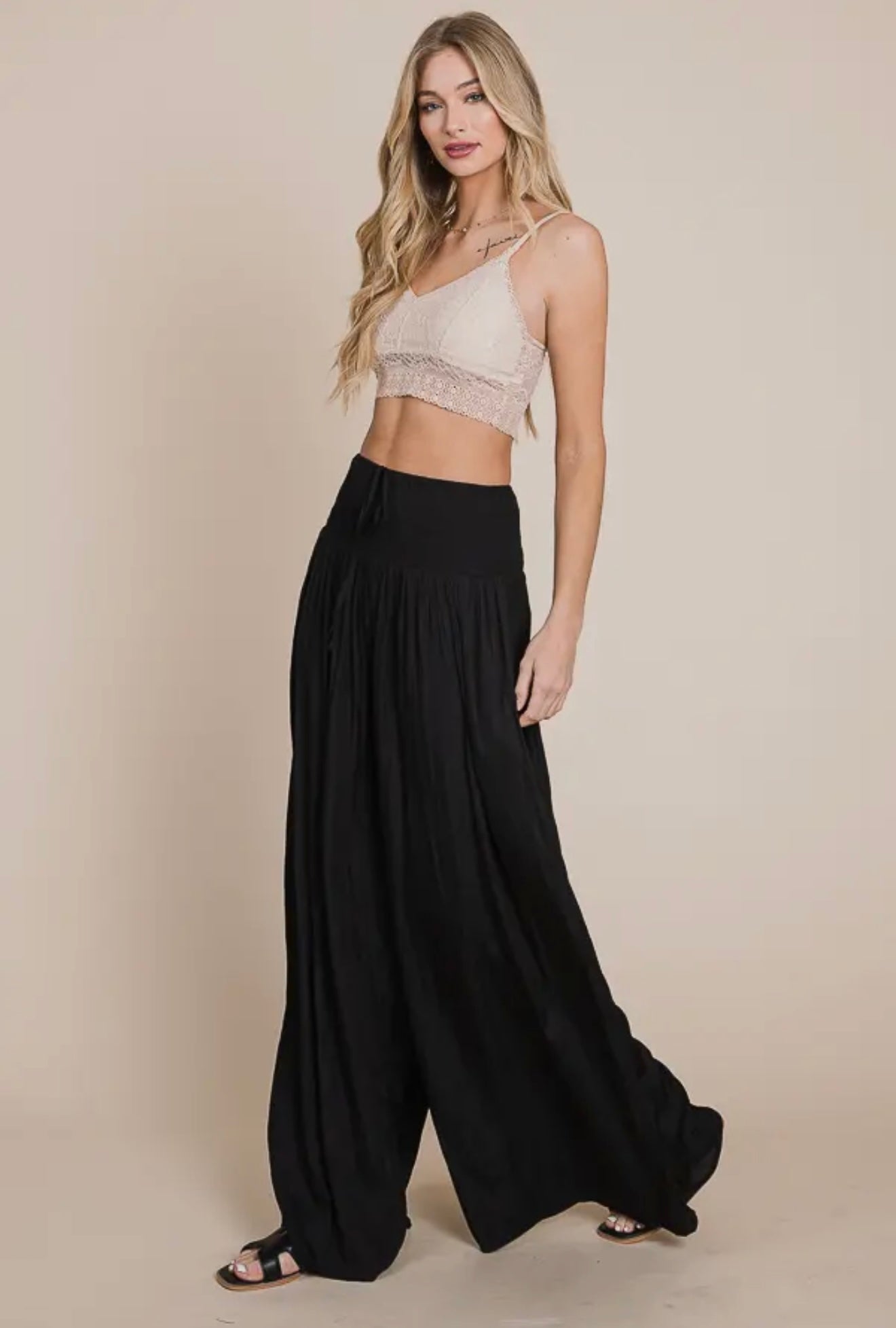 Resort Wide Leg Pants