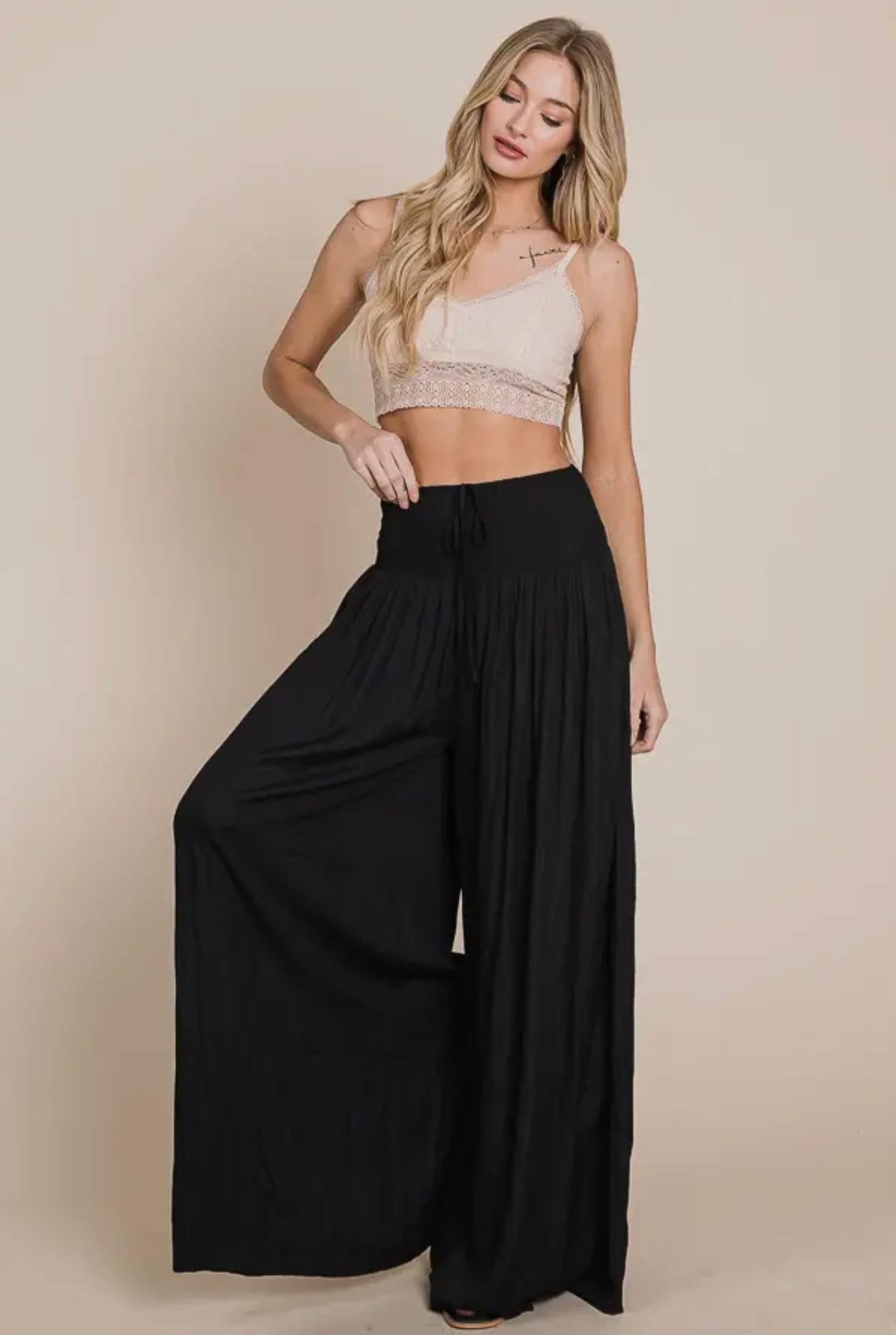 Resort Wide Leg Pants