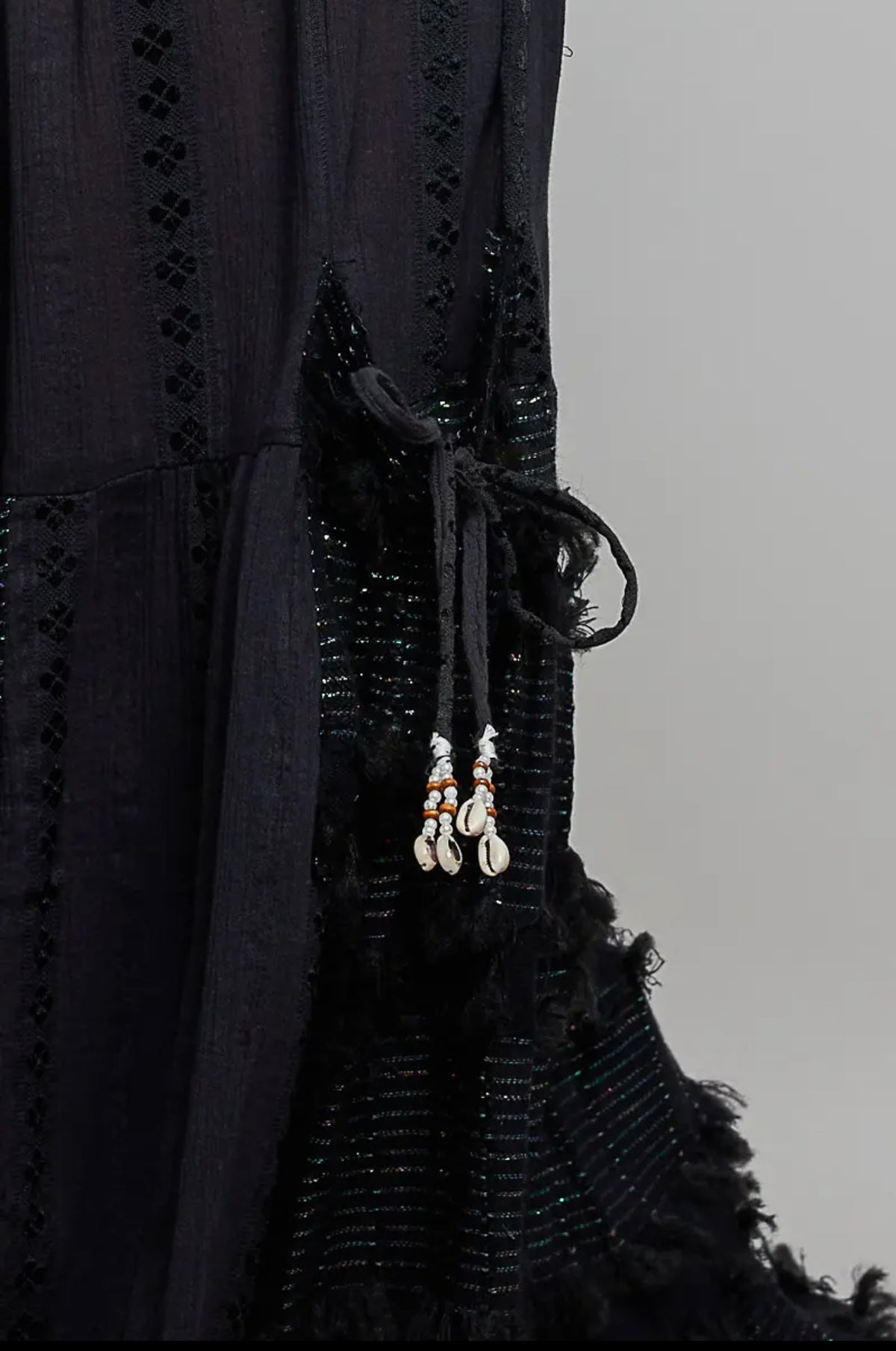 Boho Ruffle Wide Leg Pants