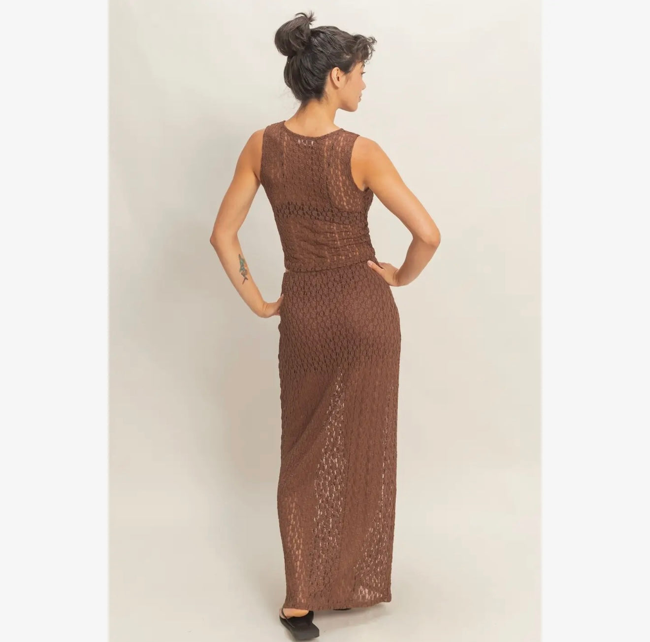 Lace Maxi Set