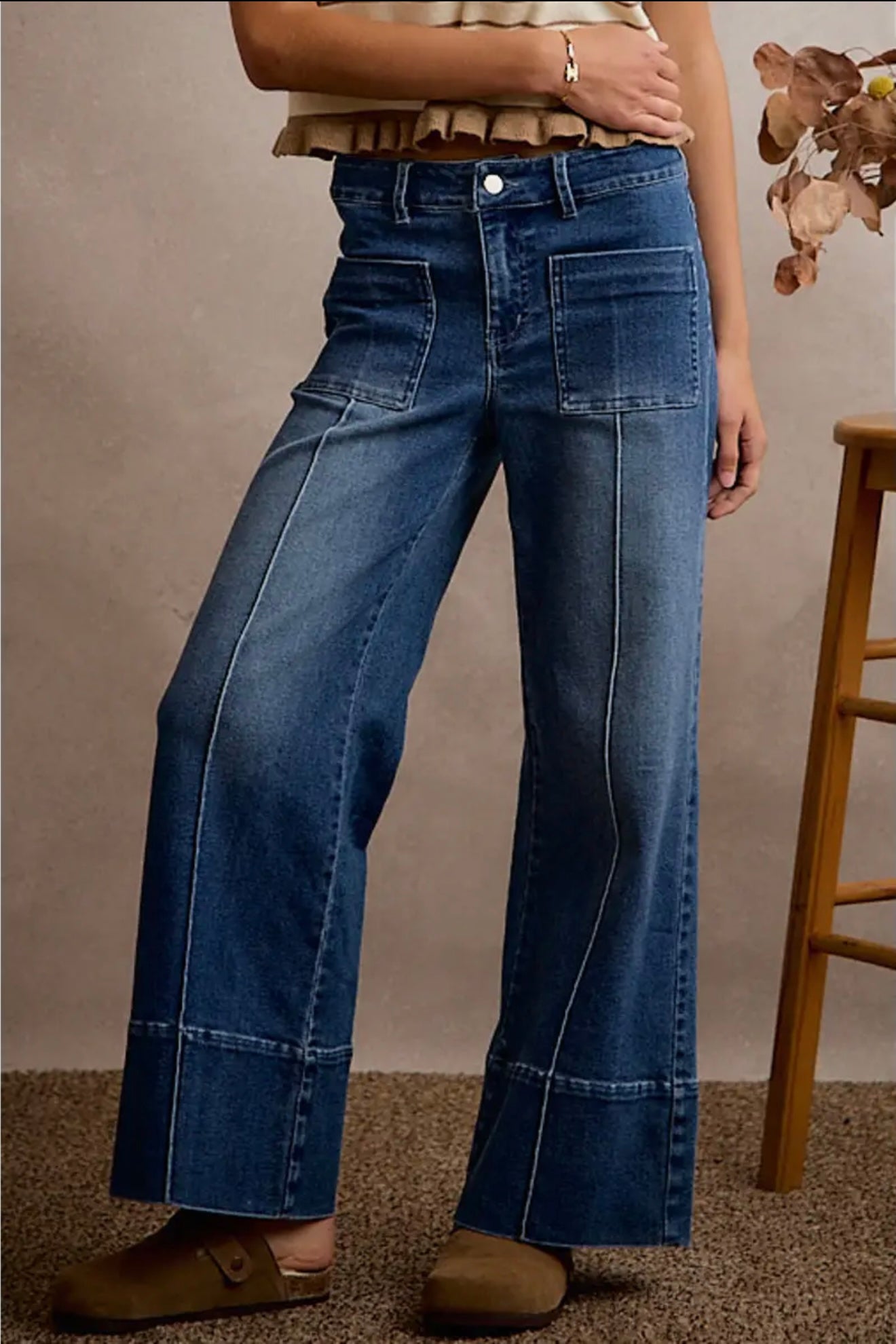 Mid Rise Jeans