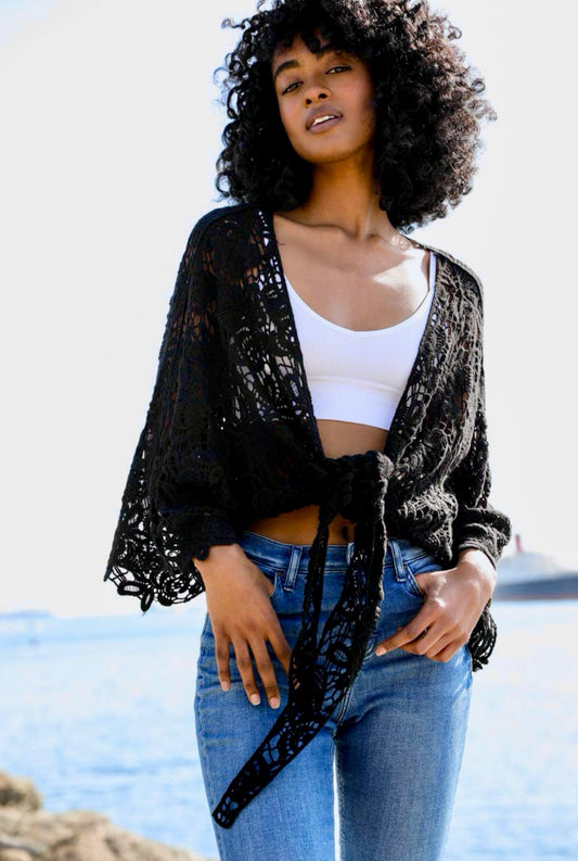 Crochet Kimono Wrap