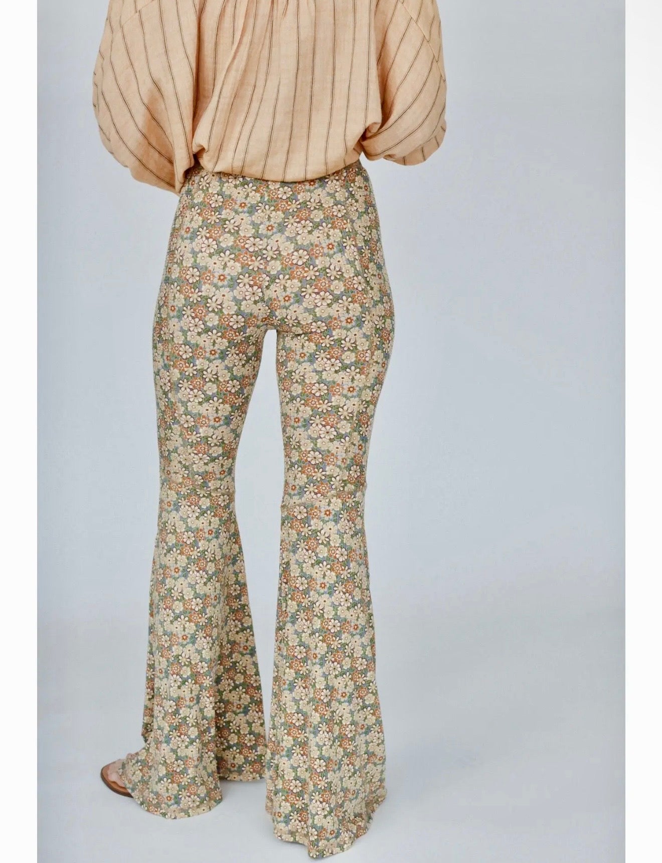 Dream in Flowers Flare Pants