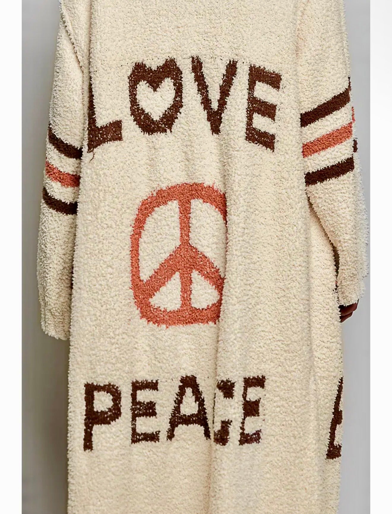 Love Letter Printed Cardigan