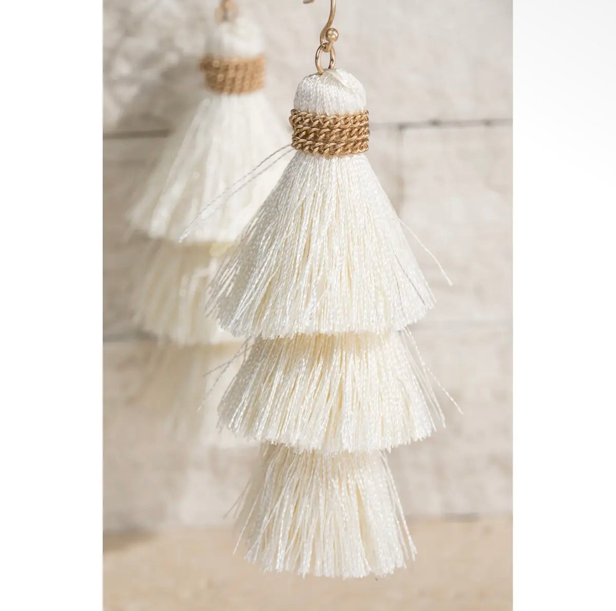 Tier Tassel Earrings