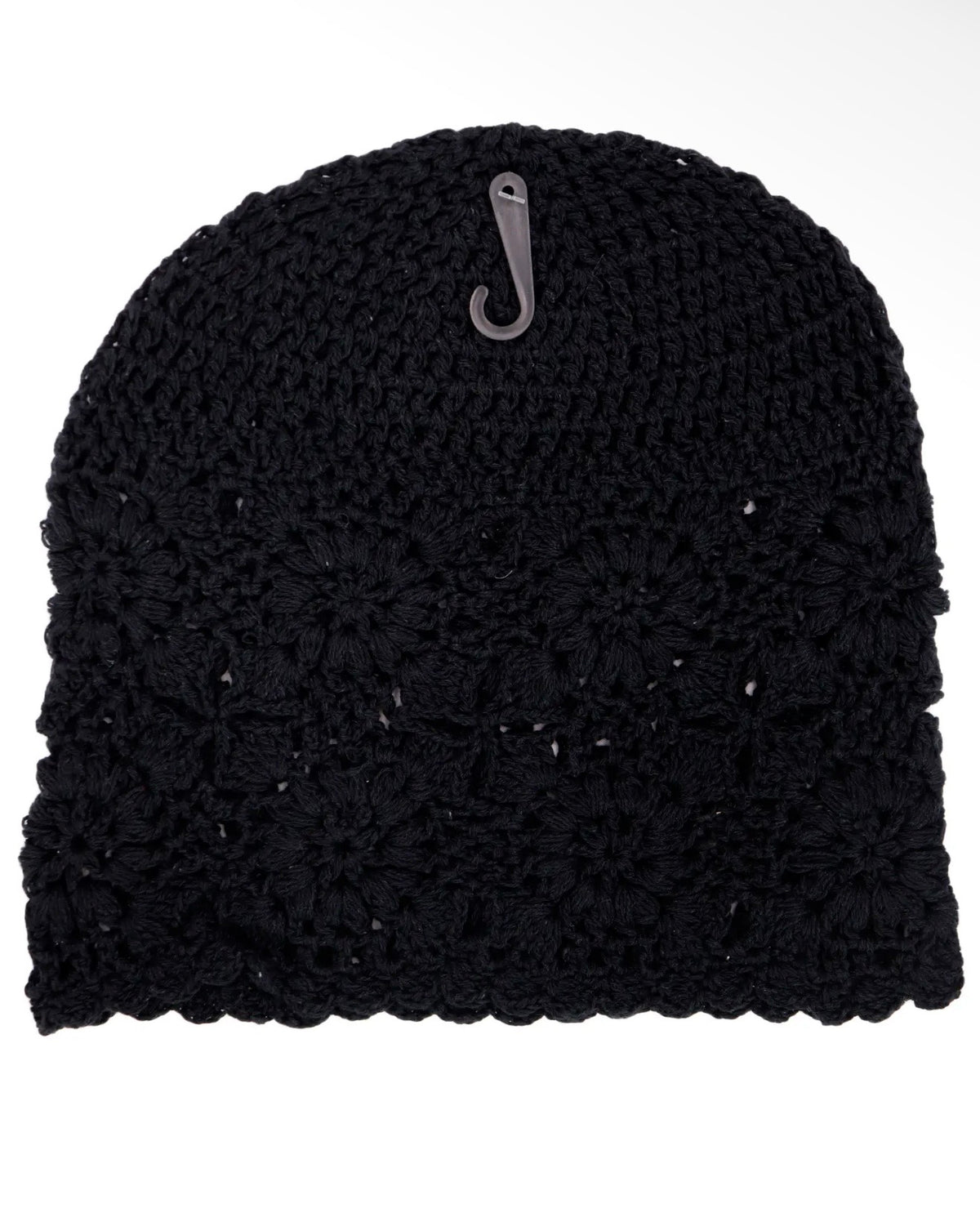 Crochet Floral Knit Sloughy Beanie-6 Colors