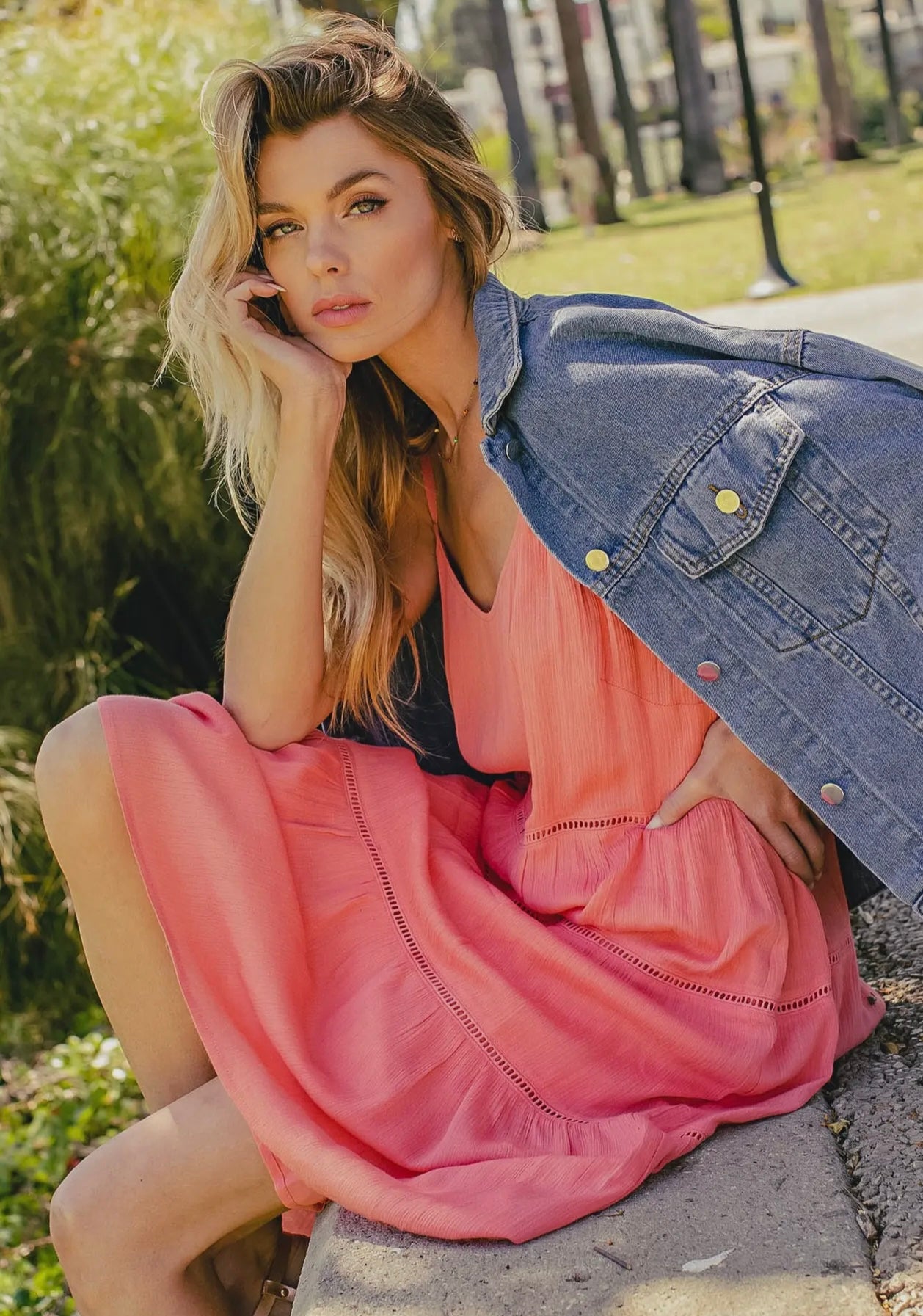 Sleeveless Tiered Mini Dress