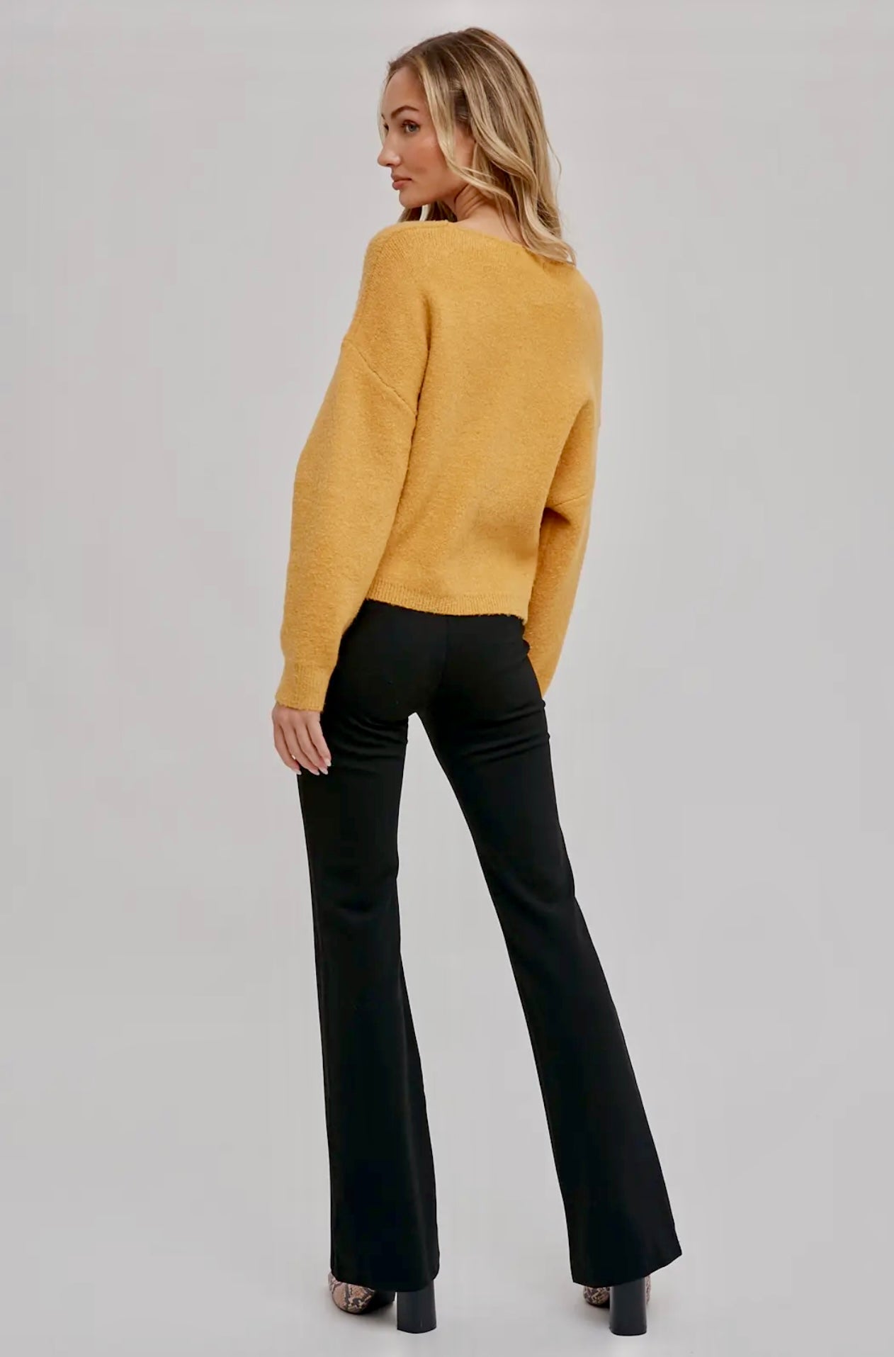 Wrap Knit Sweater