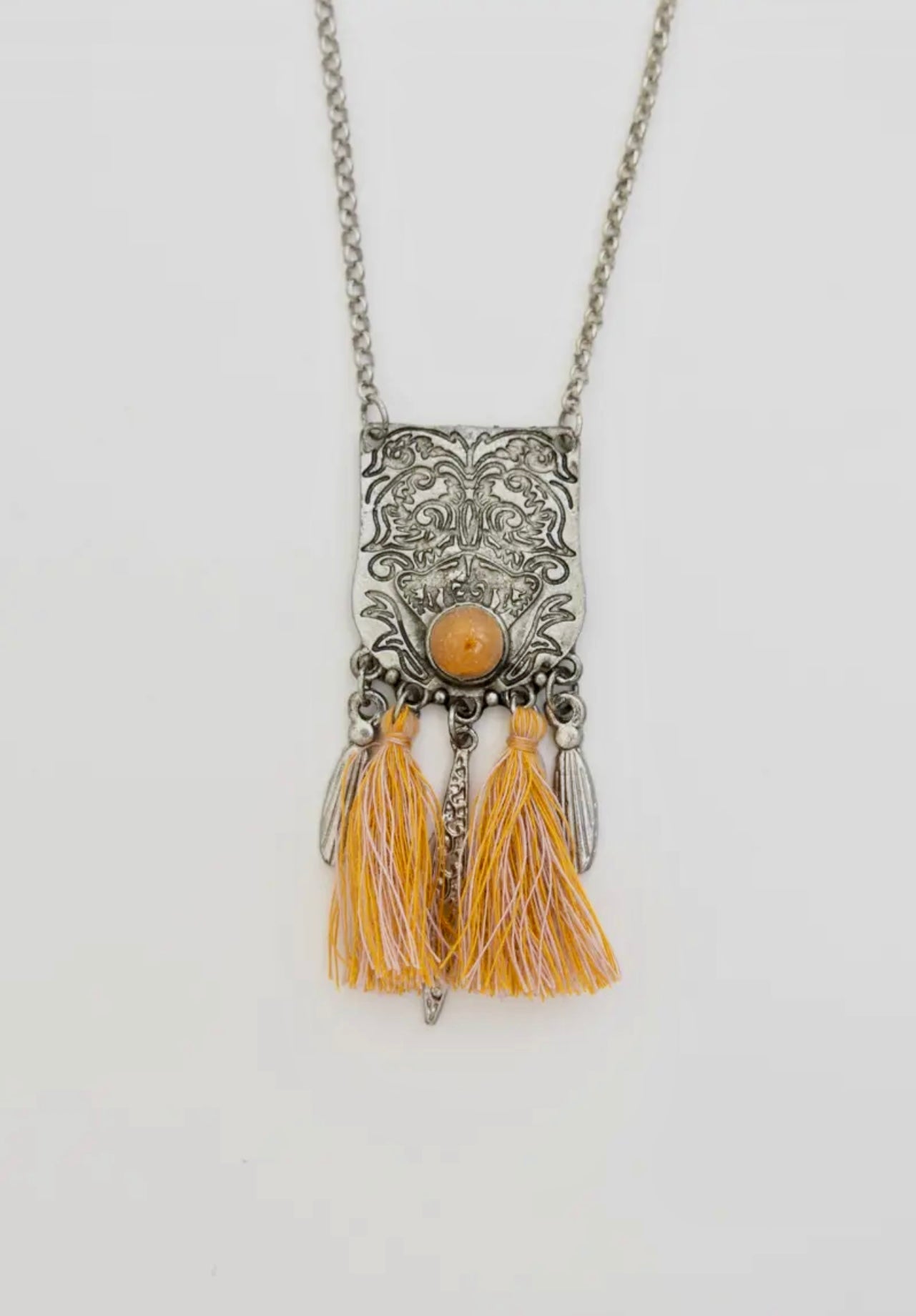Boho Tassel Statement Necklace